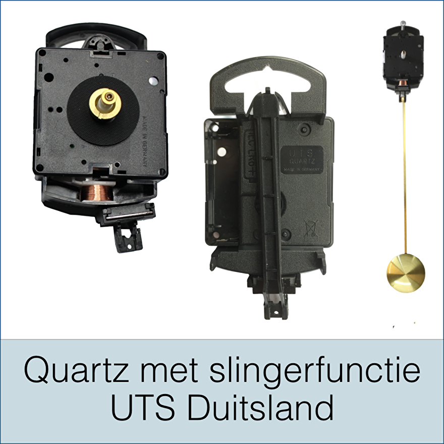Quartz uurwerk met slinger hotsell